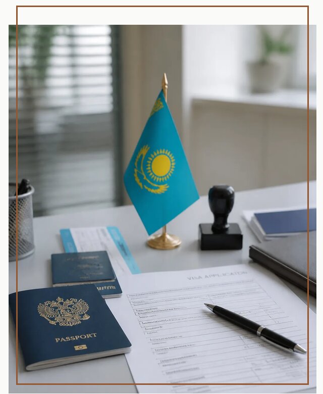 Оформление визы в Казахстан для поездки и работы в Малгобеке