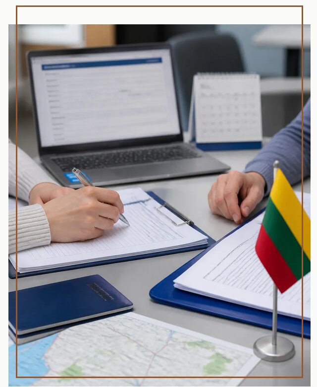 Профессиональное оформление визы в Литву для поездки в Малгобеке