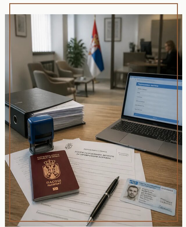 Оформление ПМЖ в Сербии для переезда в Малгобеке под ключ