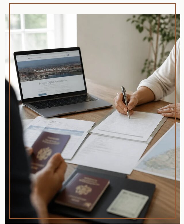 Оформление Digital Nomad и ВНЖ Португалии в Малгобеке